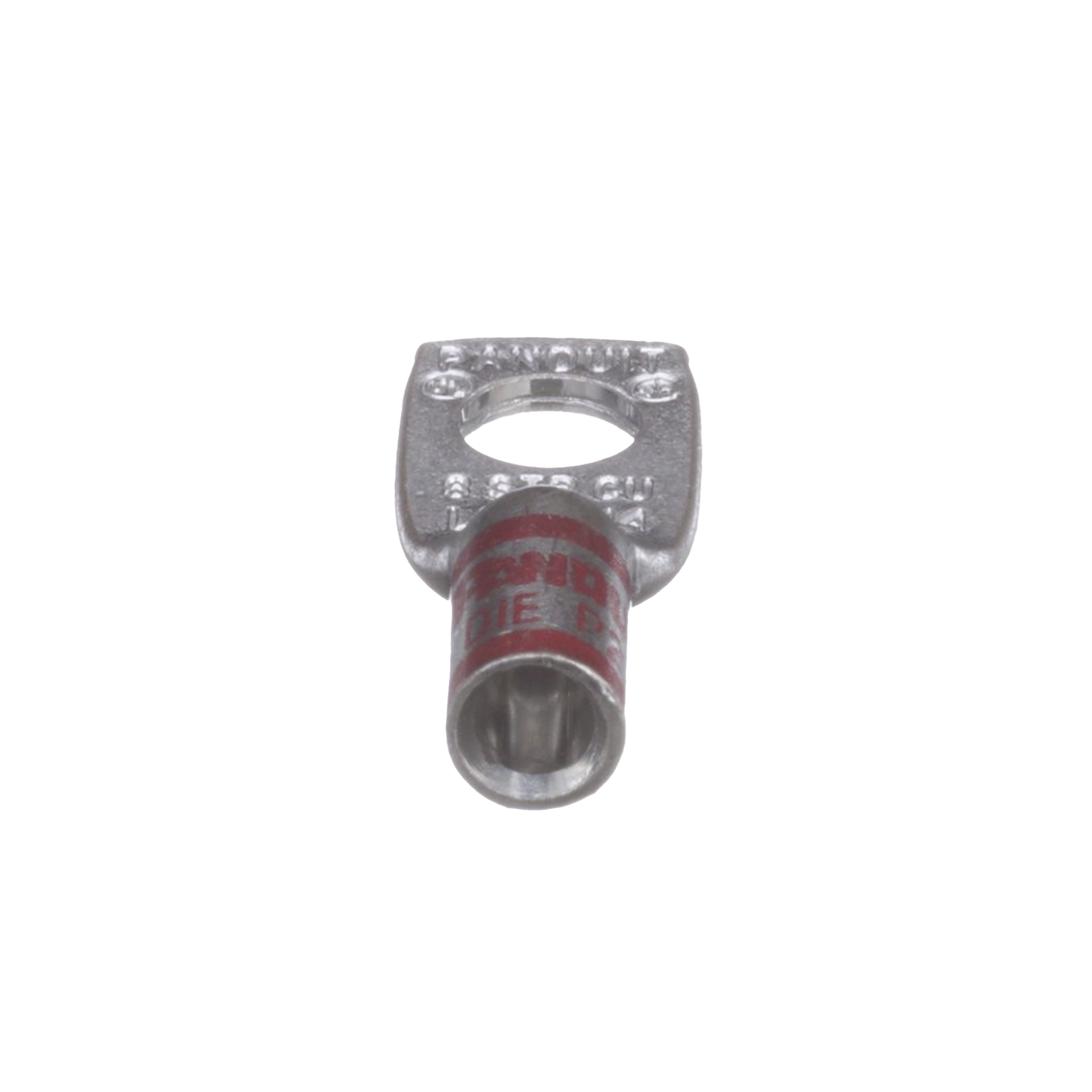 Zapata de compresiÃ³n LCA8-14-L, para cal. 8 Awg, Barreno para tornillo prisionero de 1/4, 1 Pz