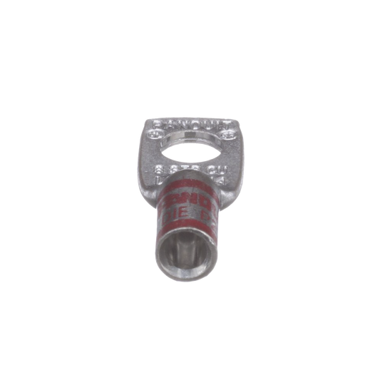 Zapata de compresiÃ³n LCA8-14-L, para cal. 8 Awg, Barreno para tornillo prisionero de 1/4, 1 Pz