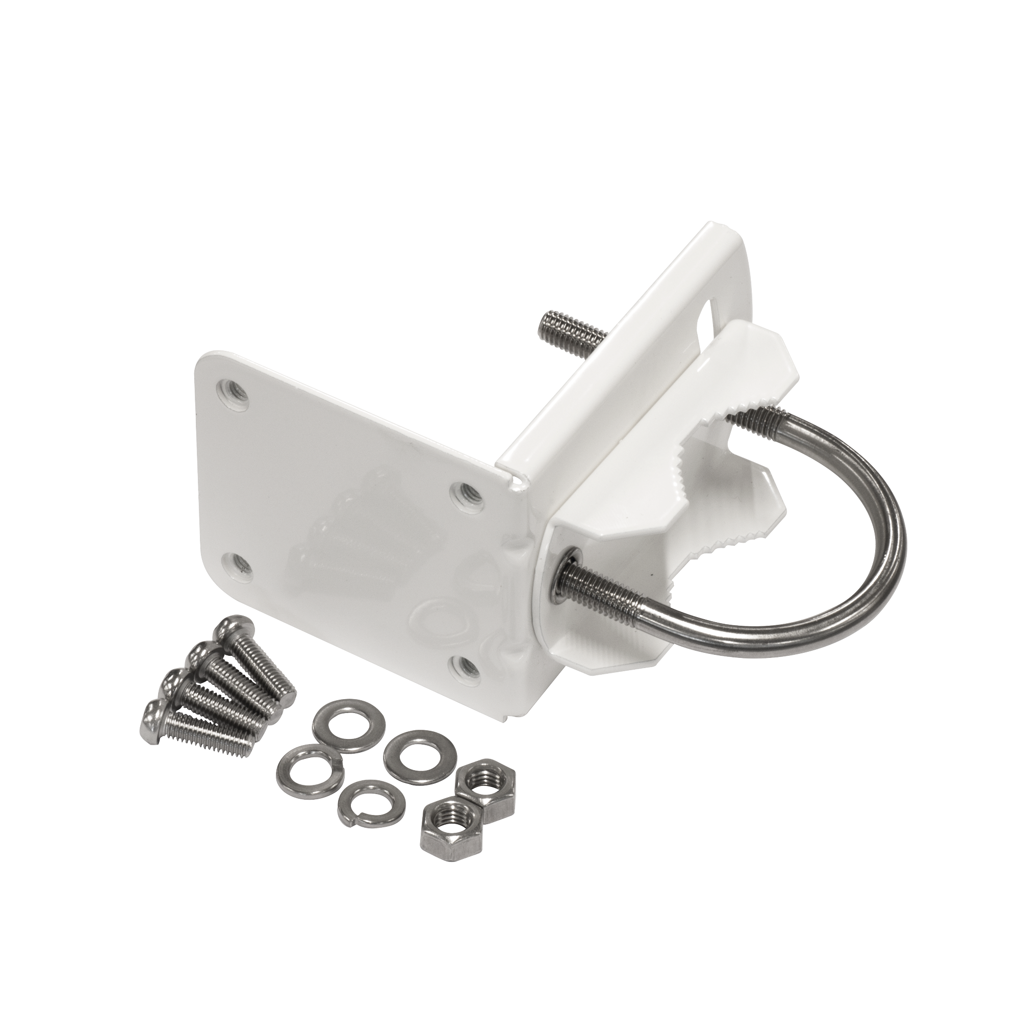 Adaptador bÃ¡sico de montaje en poste para la serie LHG, hecho de metal