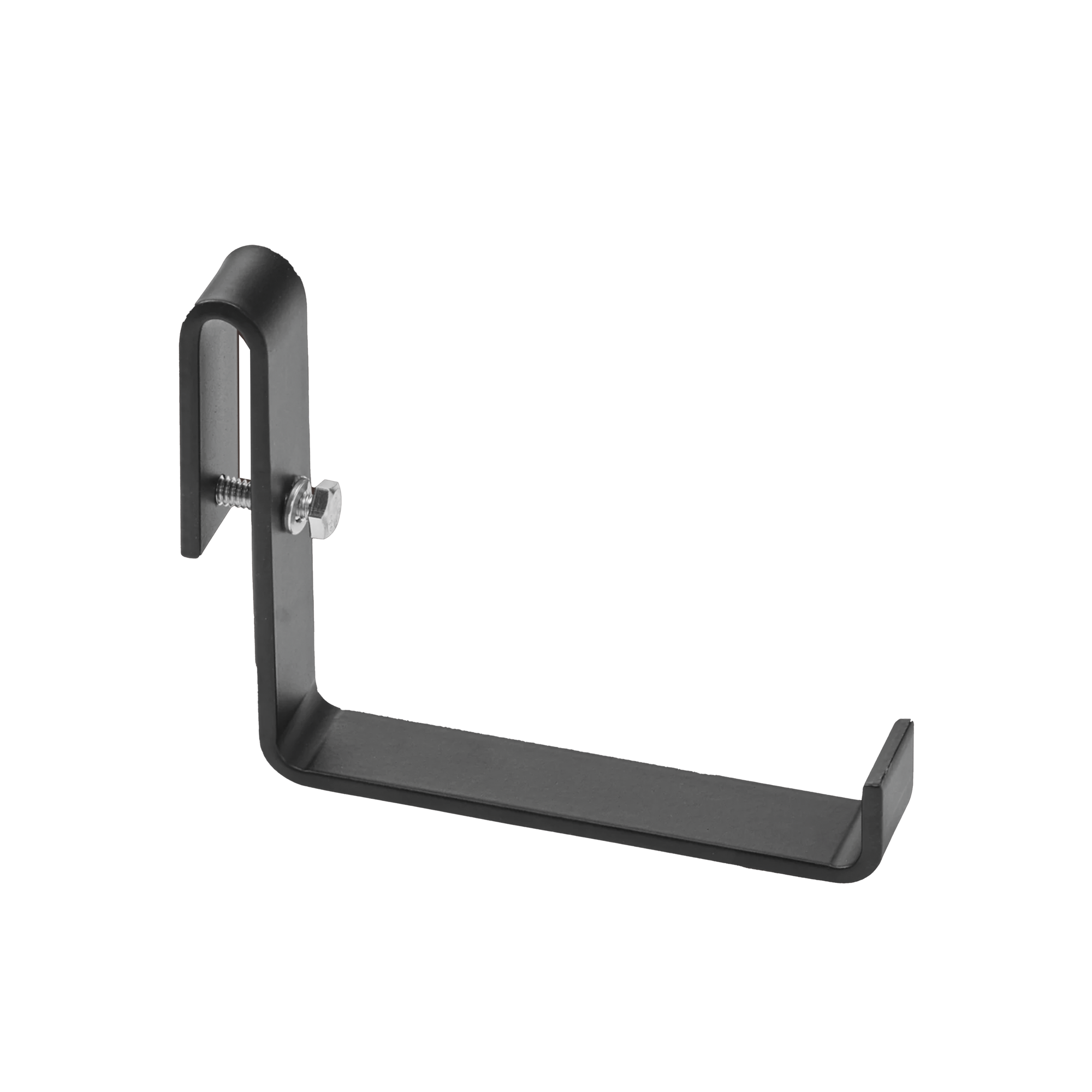 Accesorio Montaje en L, Para InstalaciÃ³n Adicional AÃ©rea de Cables, de Acero, Color Negro