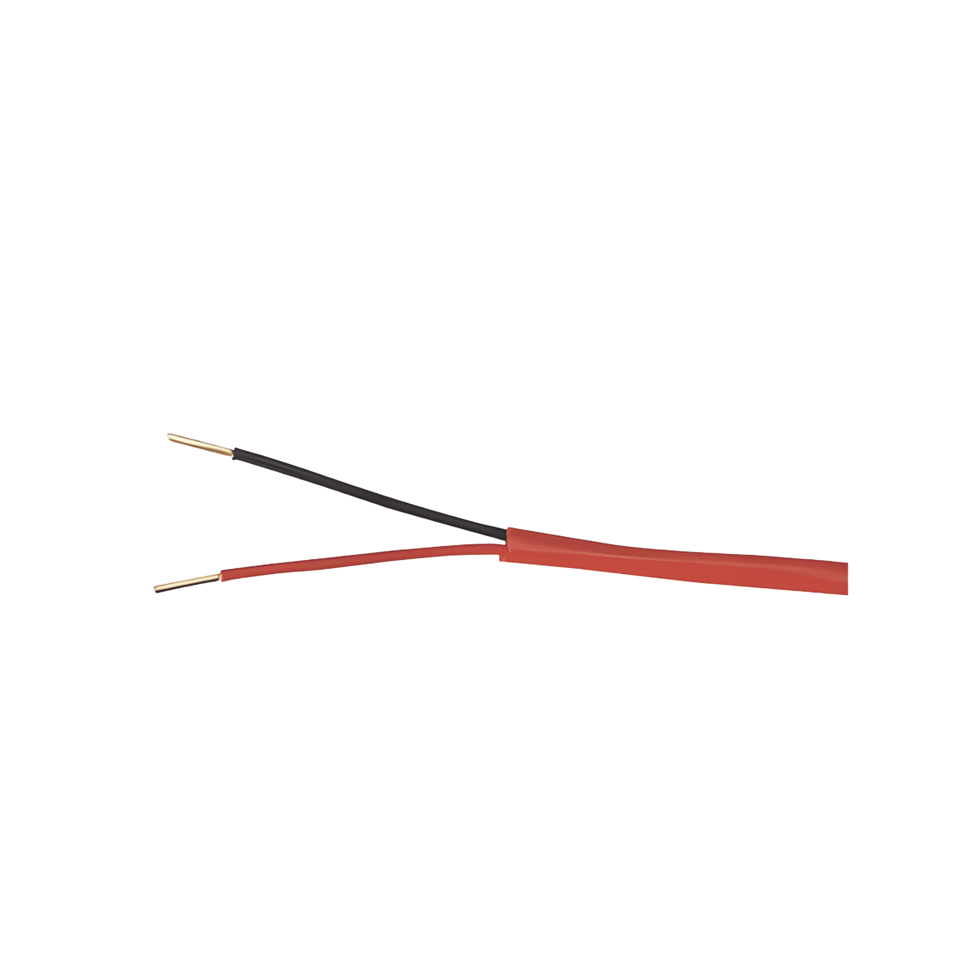 Alambre de Alarma contra Incendios - Bobina de 305 Metros: 2 x 16 AWG, Rojo, Tipo FPLR, (UL) FT4, Ideal para Sistemas de DetecciÃ³n y EvacuaciÃ³n de Incendios