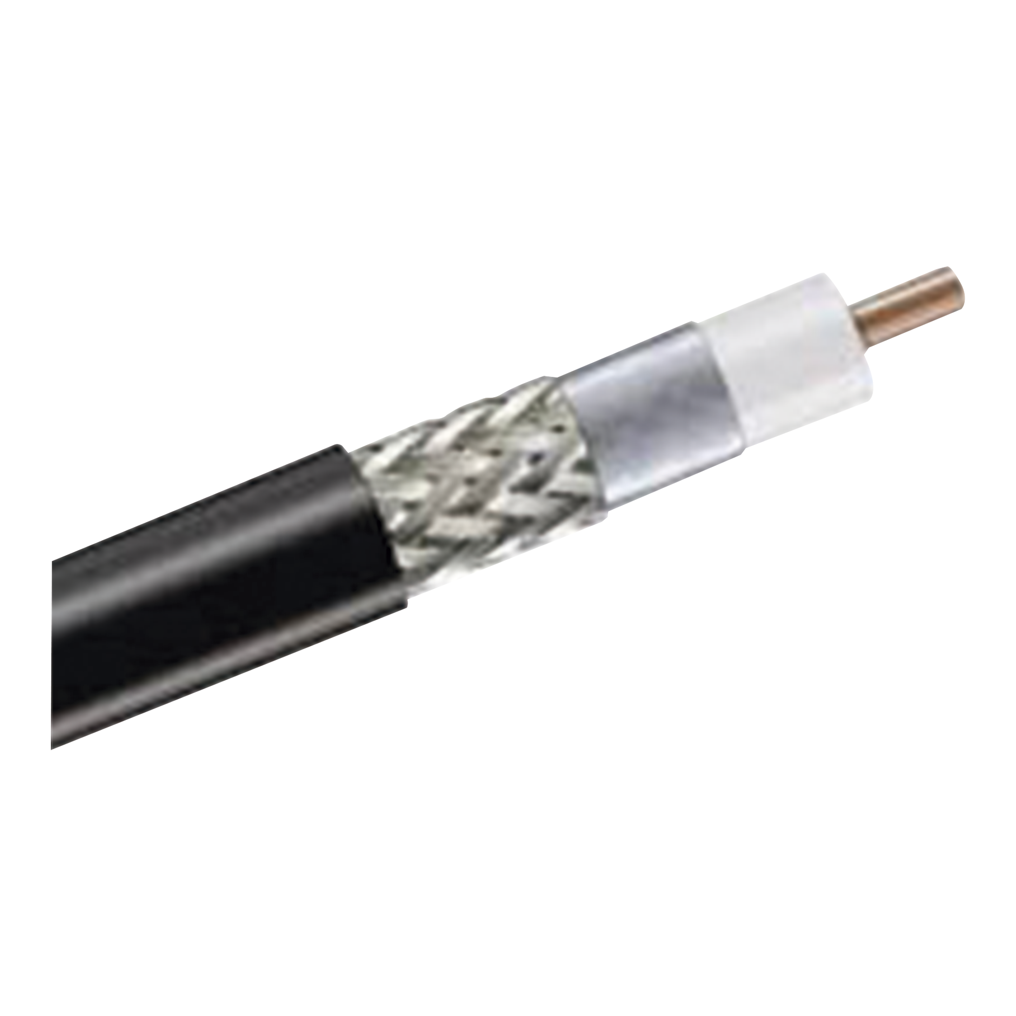 Carrete de 305m de Cable Coaxial Tipo RG-8 50 Ohms C/Conductor de Aluminio recubierto de Cobre EstaÃ±ado y Malla D/ de Aluminio recubierto Cobre EstaÃ±ado