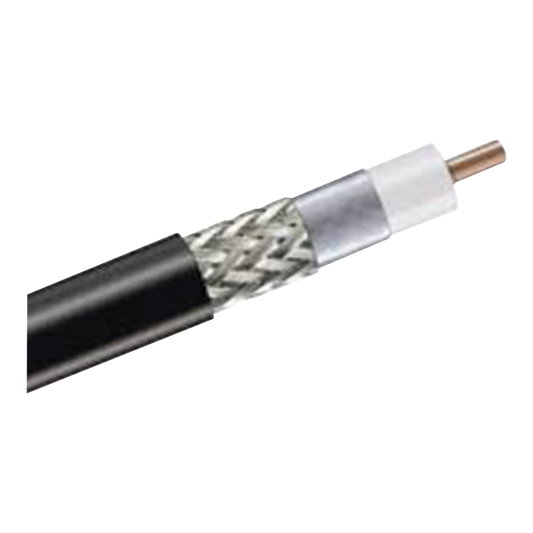 Carrete de 305m de Cable Coaxial Tipo RG-8 50 Ohms C/Conductor de Aluminio recubierto de Cobre EstaÃ±ado y Malla D/ de Aluminio recubierto Cobre EstaÃ±ado