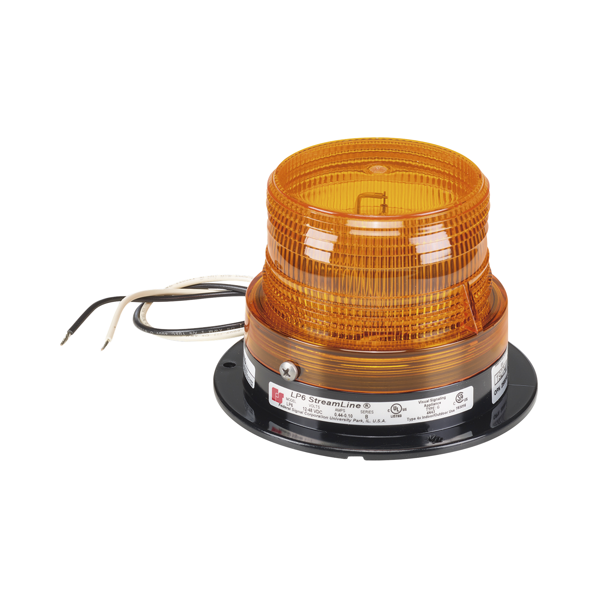 Estrobo streamline, mini, 120-240 Vca, ambar