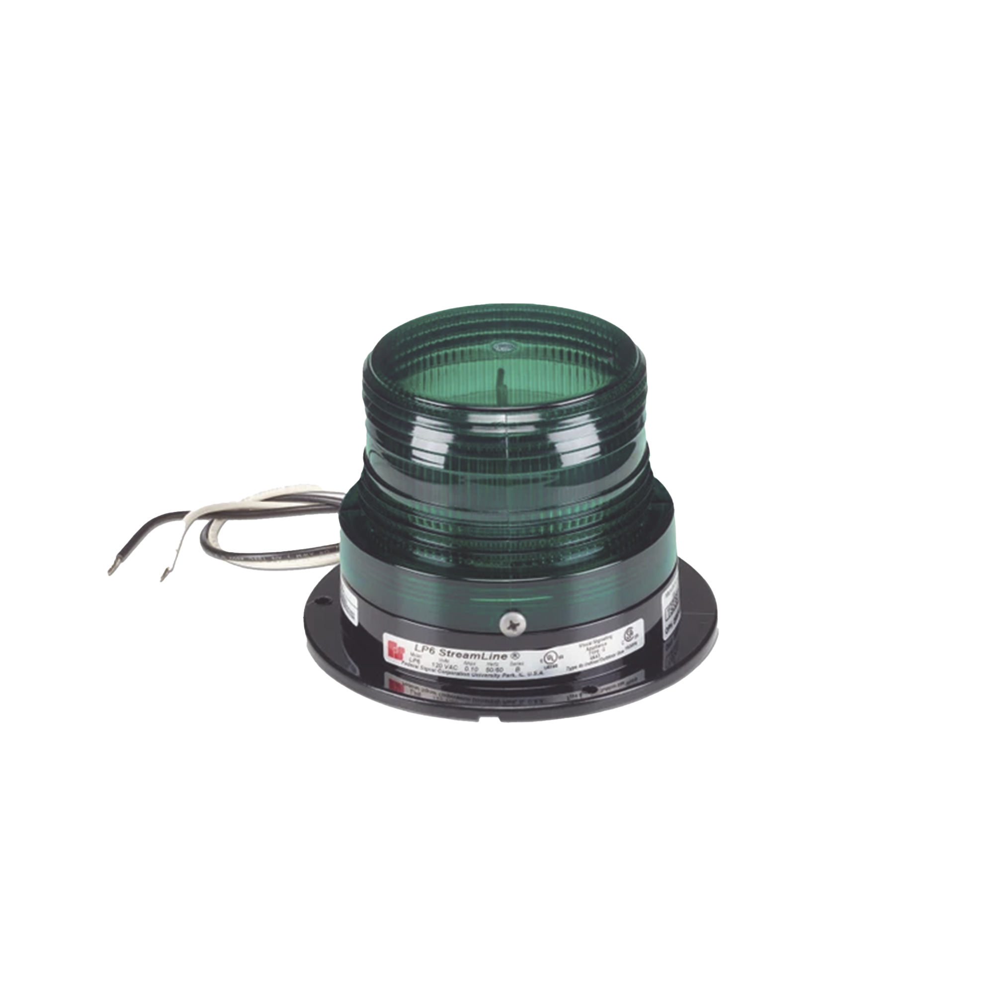 Estrobo Serie Streamline, Mini, 120 Vca, Verde