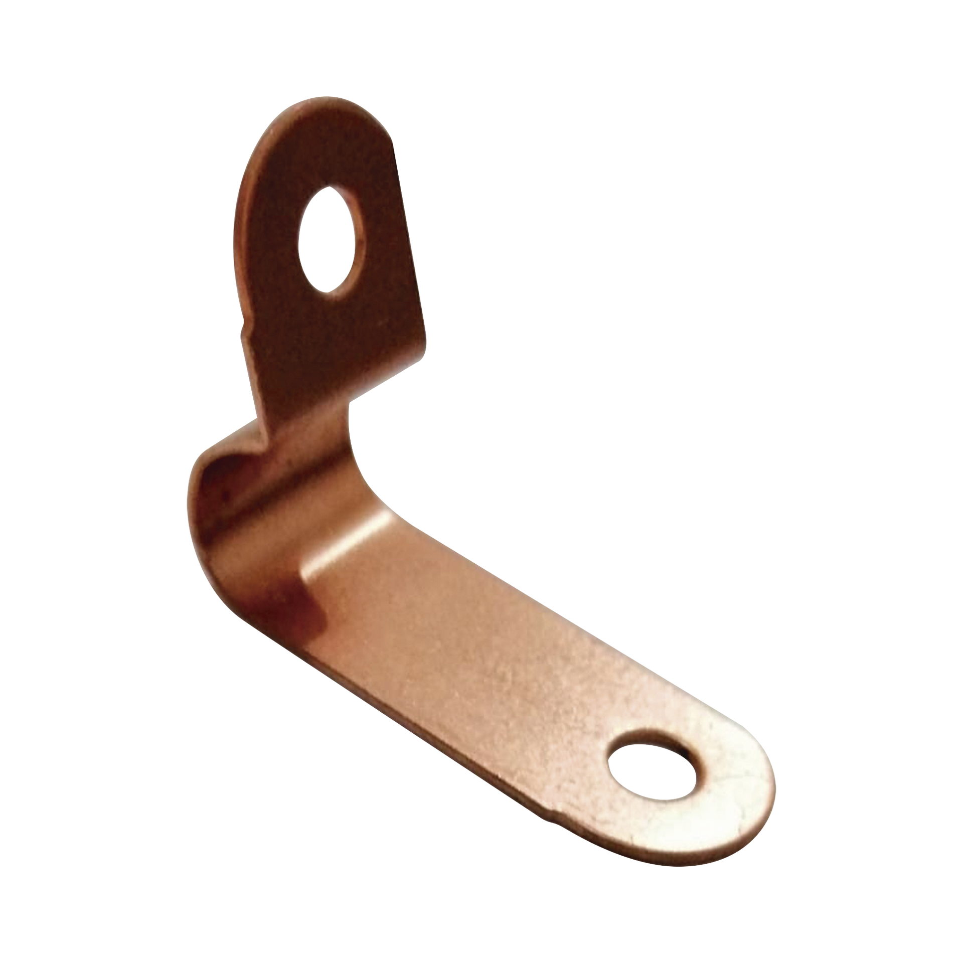 Abrazadera de Cobre para SujeciÃ³n de Bajada en Pared