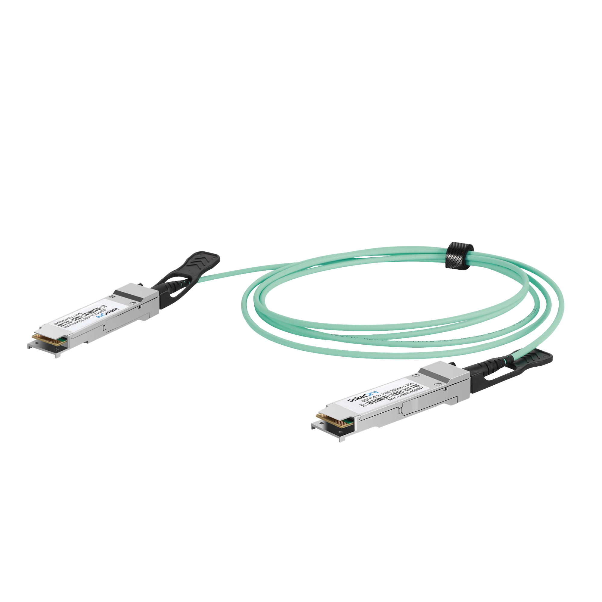 Cable AOC QSFP28 de 100 Gbps a 100 Gbps / Cable de fibra Ã³ptica Activo / Longitud: 3 metros