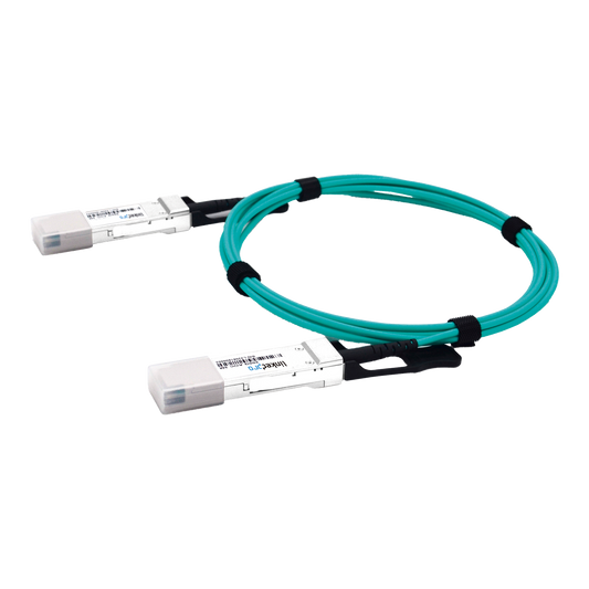 Cable AOC QSFP56 de 200 Gbps a 200 Gbps / Cable de fibra Ã³ptica Activo / Longitud: 1 metro