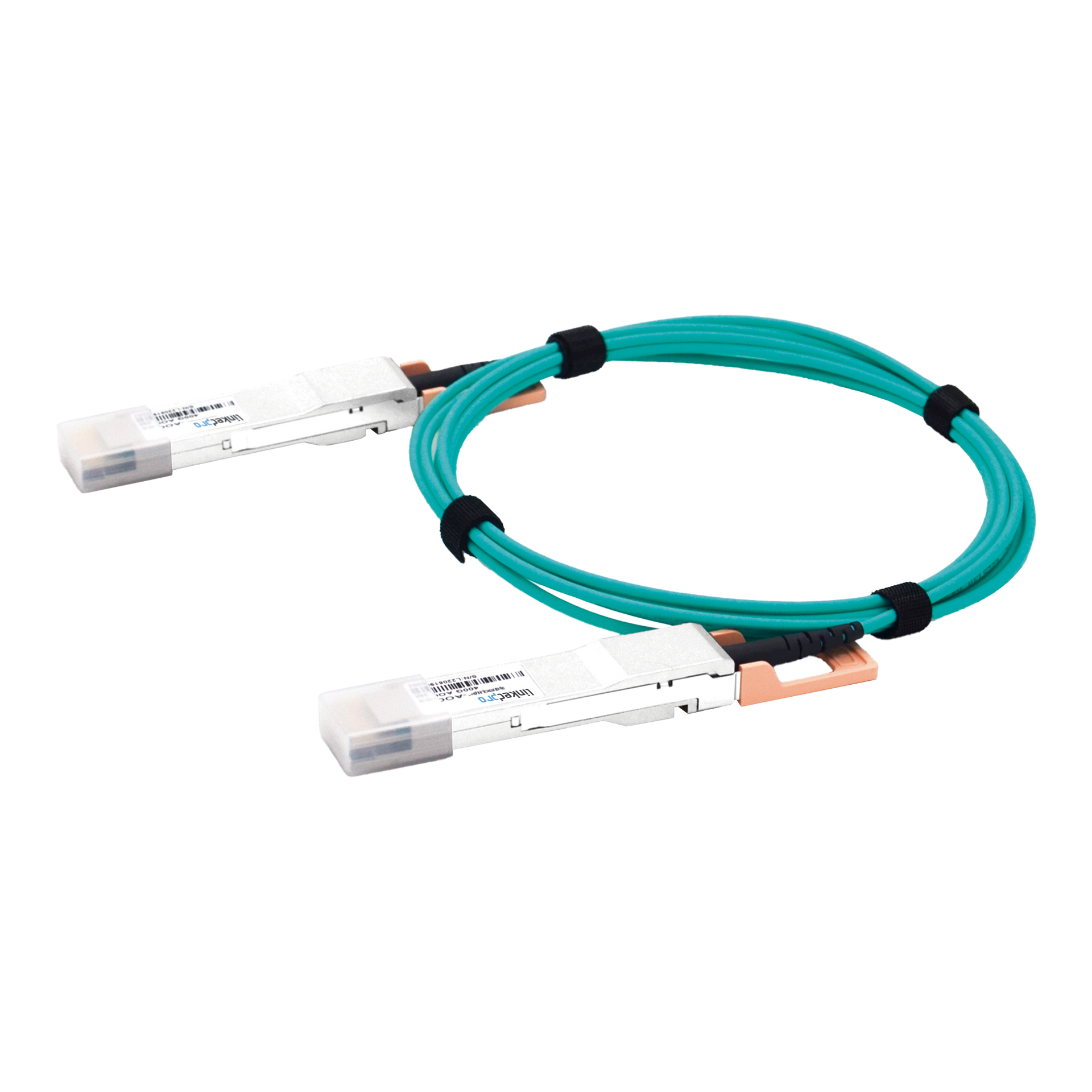 Cable AOC QSFP-DD de 400 Gbps a 400 Gbps / Cable de fibra Ã³ptica Activo / Longitud: 3 metros