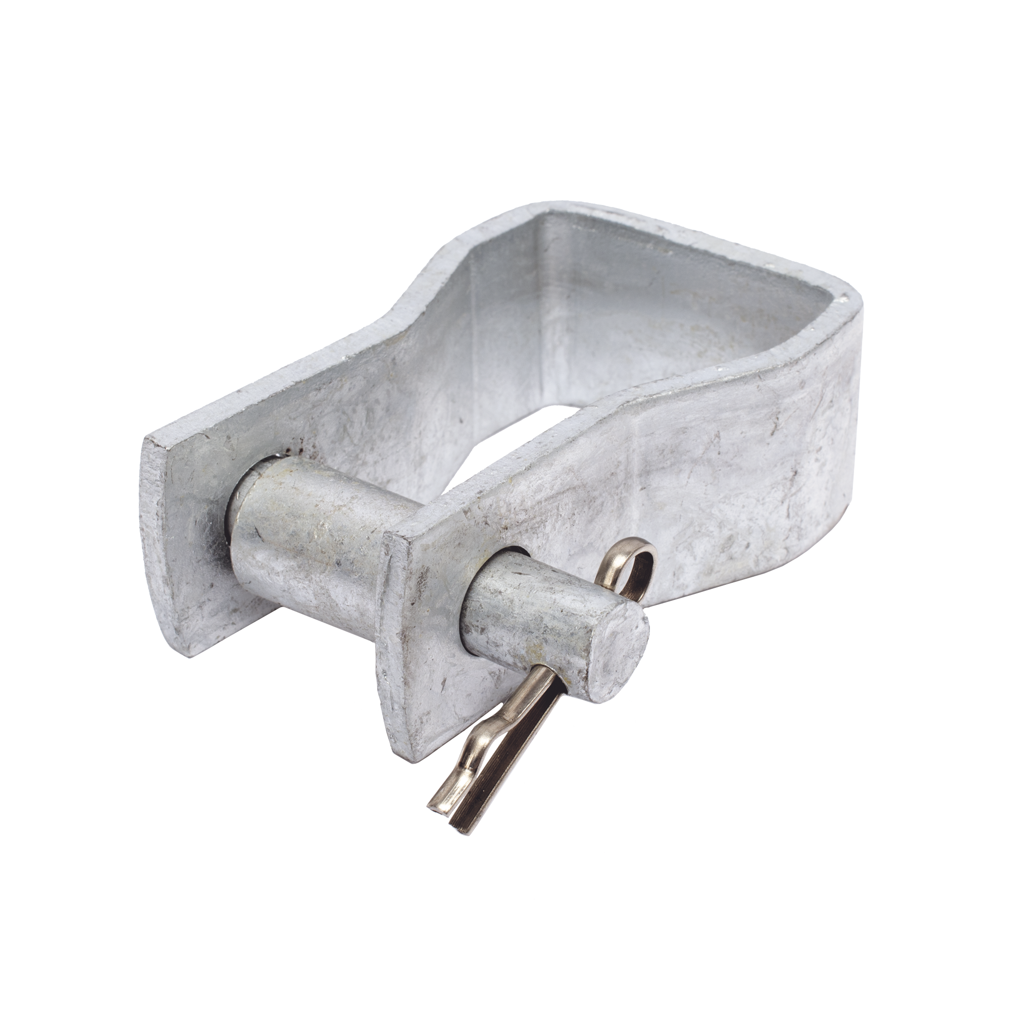 Herraje tipo "D" grande con chaveta