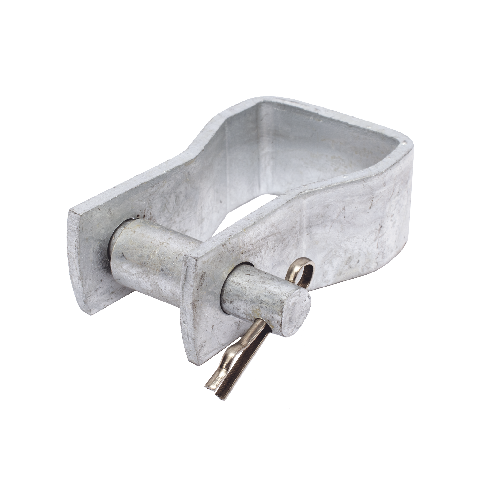 Herraje tipo "D" grande con chaveta