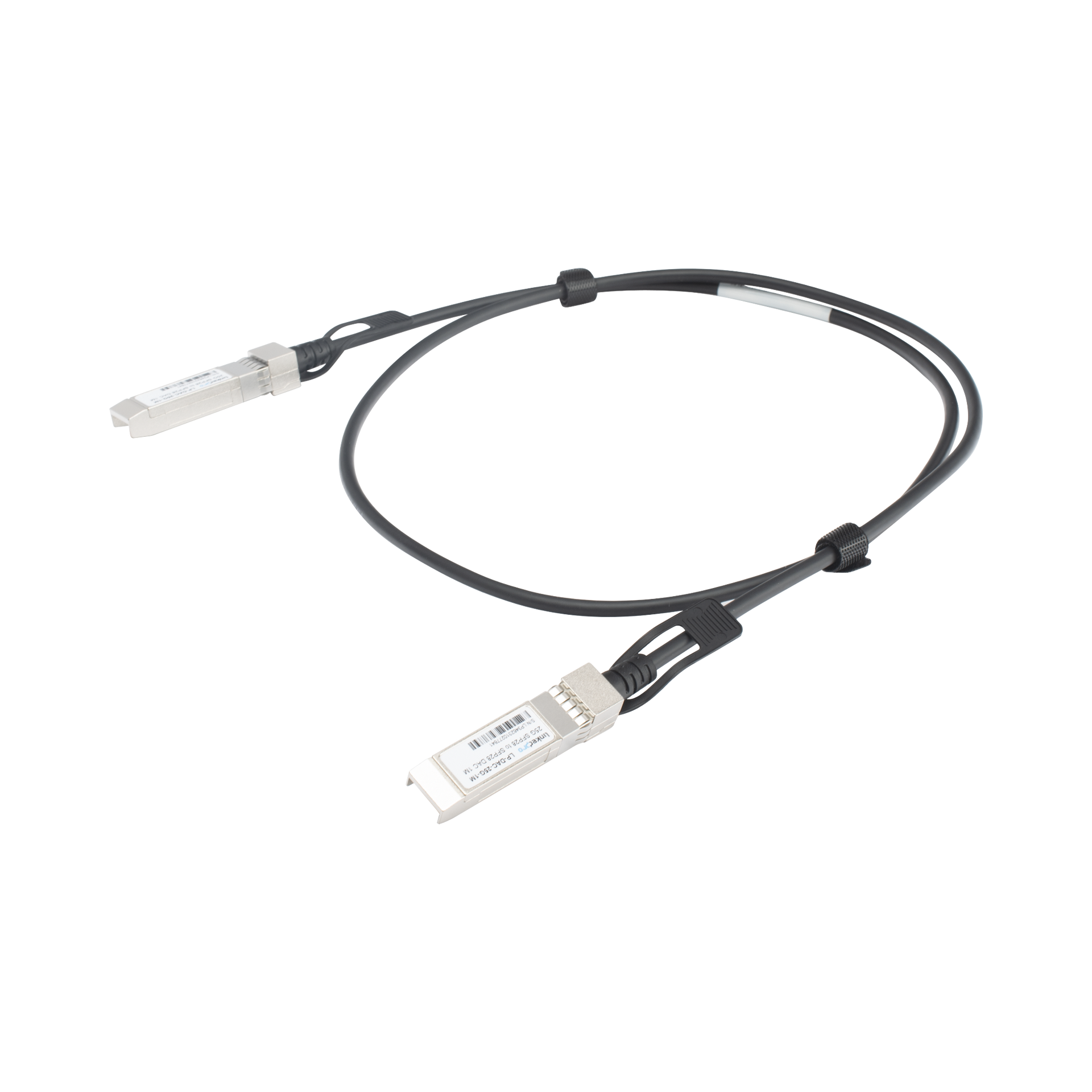 Cable DAC SFP28 de 25 Gbps a 25 Gbps / Passive Direct Attach Copper Twinax Cable / Longitud: 1 metro