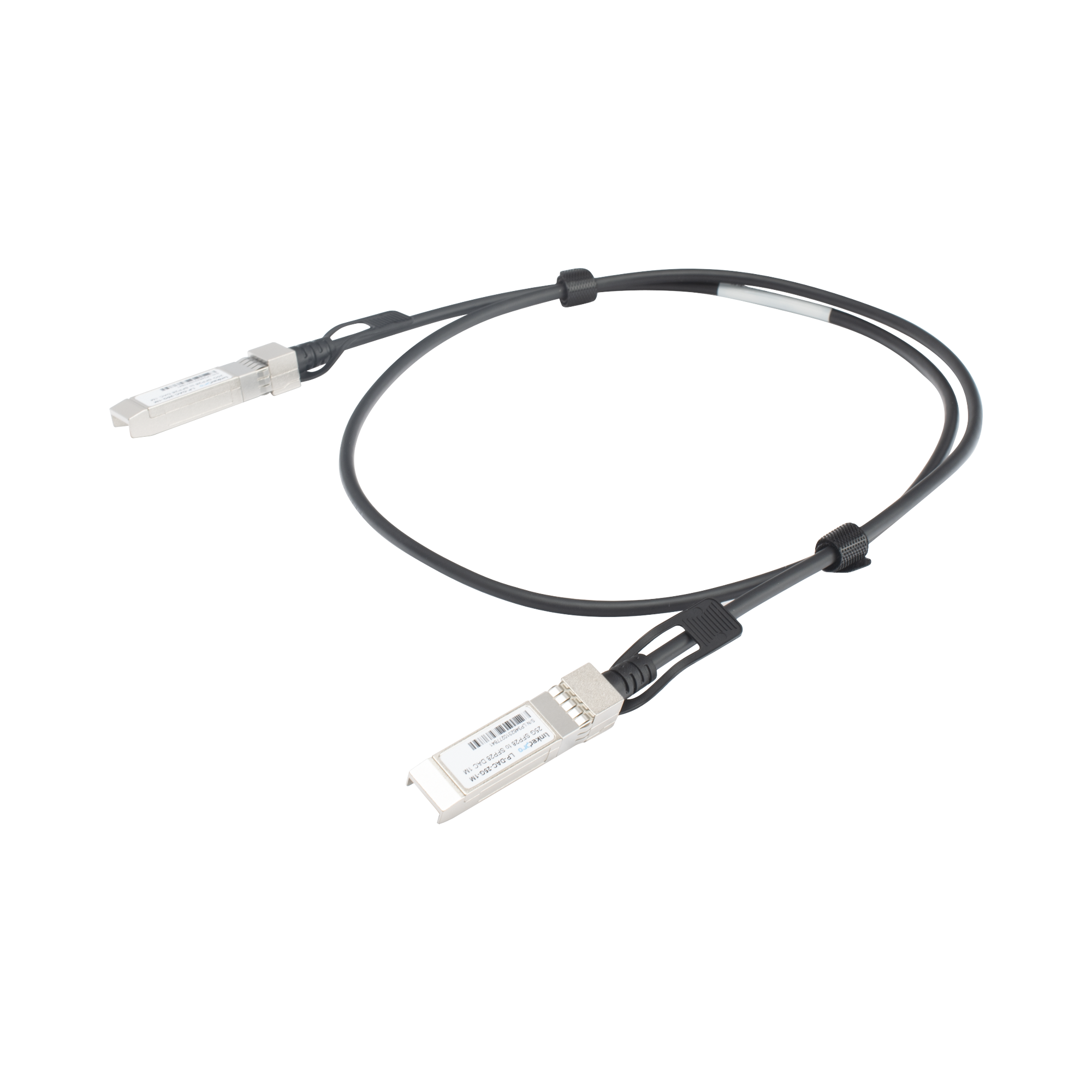Cable DAC SFP28 de 25 Gbps a 25 Gbps / Passive Direct Attach Copper Twinax Cable / Longitud: 1 metro