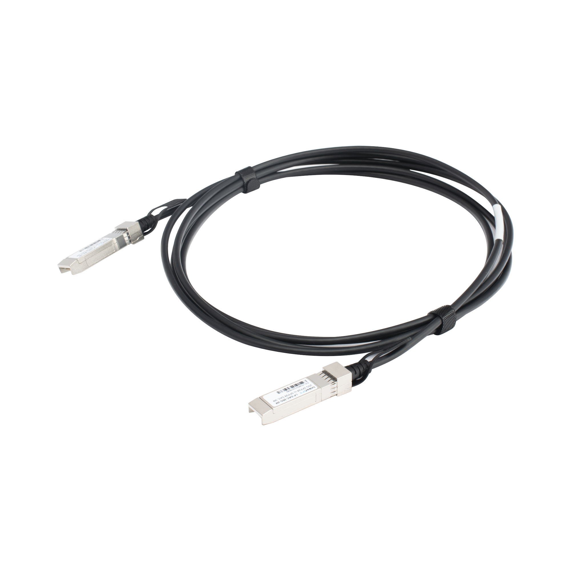 Cable DAC SFP28 de 25 Gbps a 25 Gbps / Passive Direct Attach Copper Twinax Cable / Longitud: 3 metros