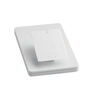 Base de mesa para un control remoto inalÃ¡mbrico LUTRON. Con goma para evitar deslizamiento.