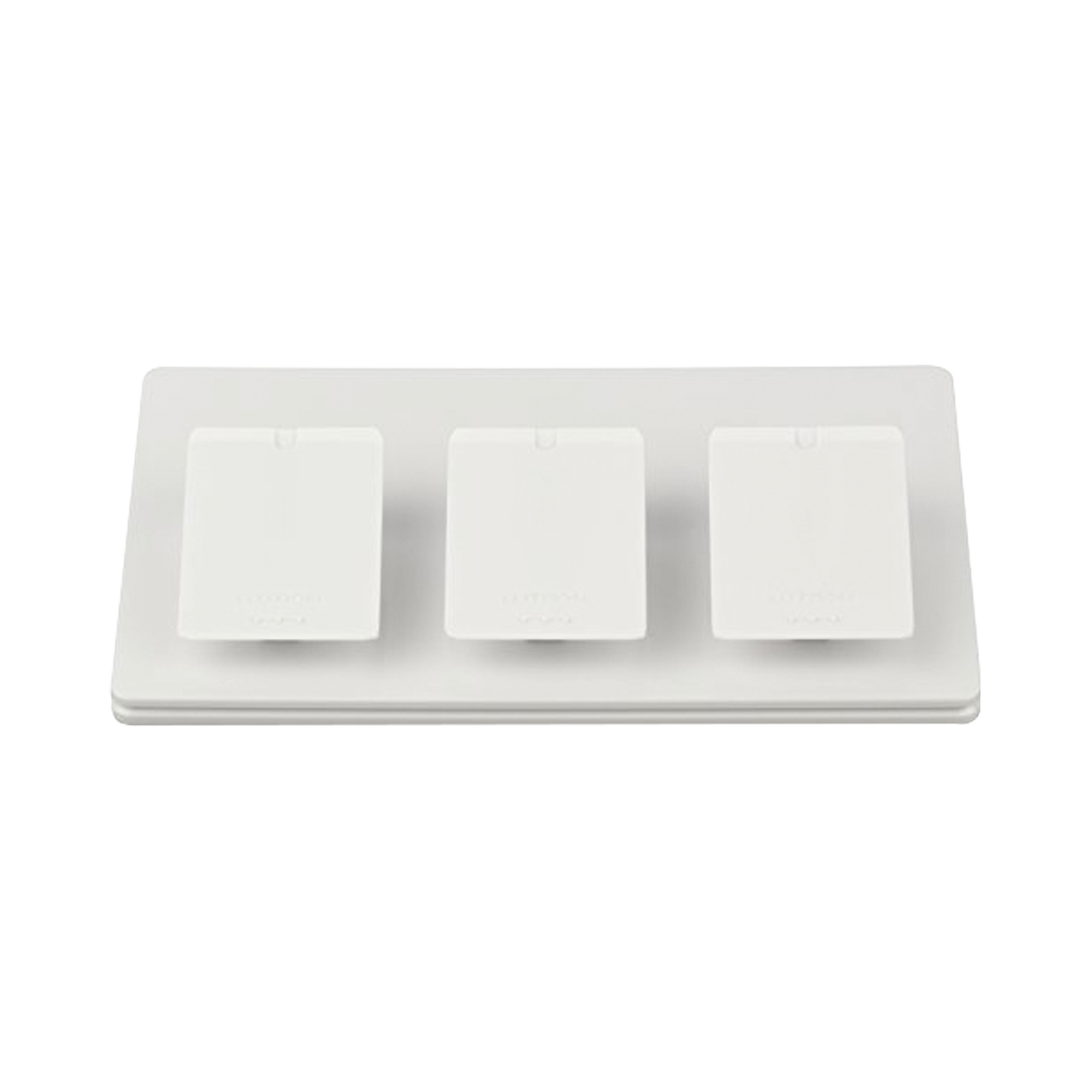 Base de mesa para controles PICO, para 3 espacios.