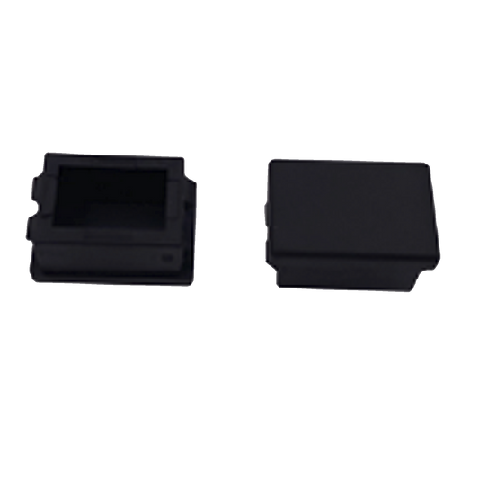 Inserto ciego para placas acopladoras LP-FO-D06 y LP-FO-D12, color negro, Bolsa con 100 pcs