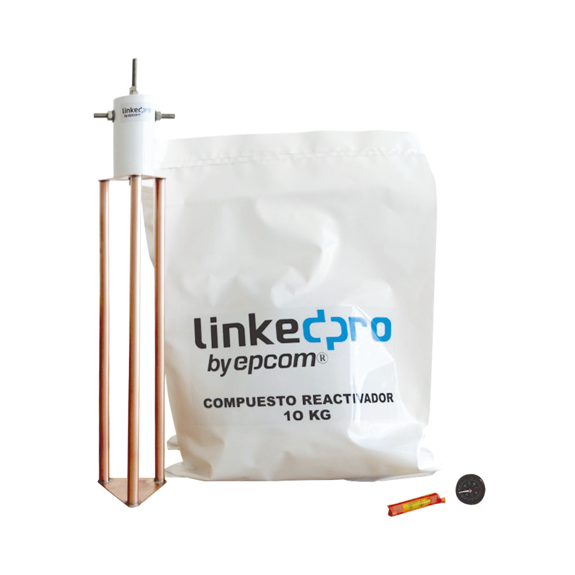 Electrodo para Corriente MÃ¡xima de 30 Amp. con Compuesto Mejorador de Terreno