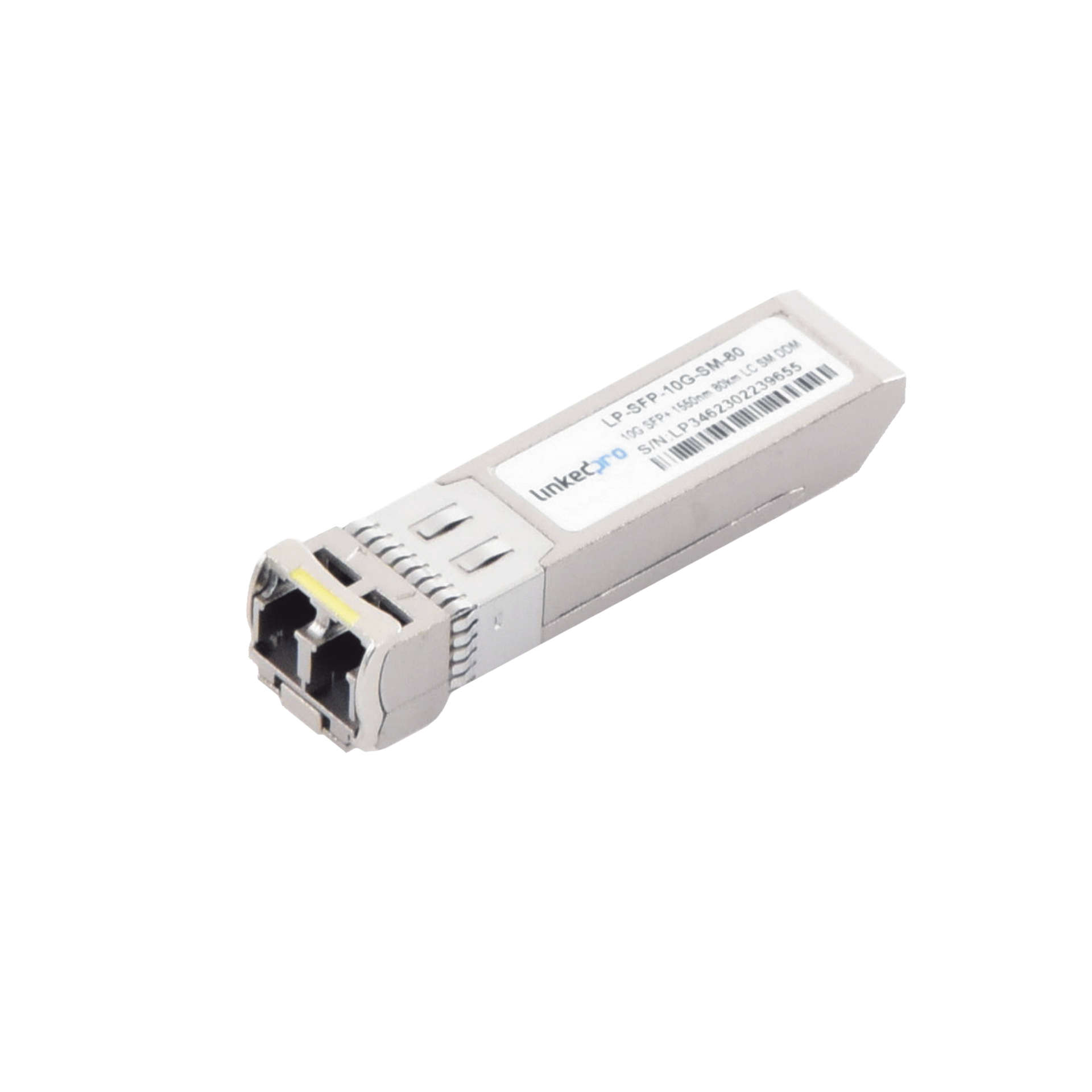 Transceptor Ãptico SFP+ (Mini-Gbic) / Monomodo 1550 nm / 10 Gbps / 10GBASE-ZR / Conectores LC/UPC DÃºplex / DDM / Hasta 80 km