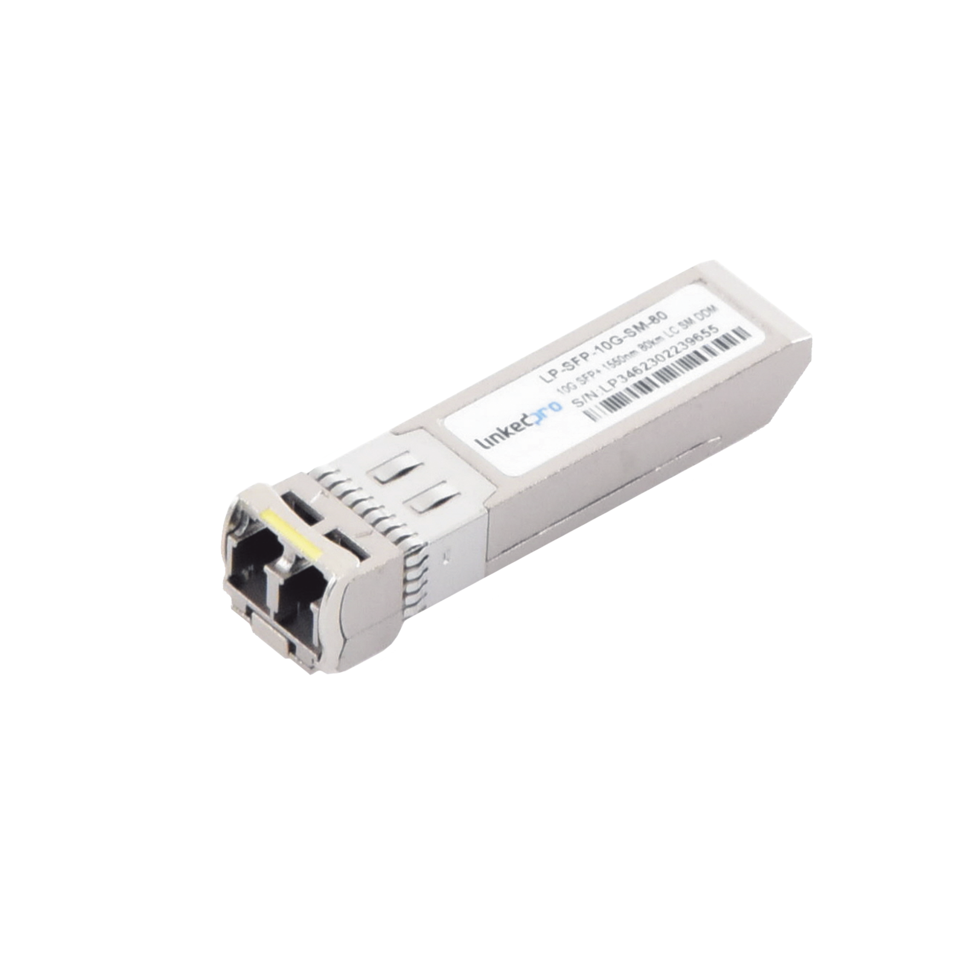 Transceptor Ãptico SFP+ (Mini-Gbic) / Monomodo 1550 nm / 10 Gbps / 10GBASE-ZR / Conectores LC/UPC DÃºplex / DDM / Hasta 80 km