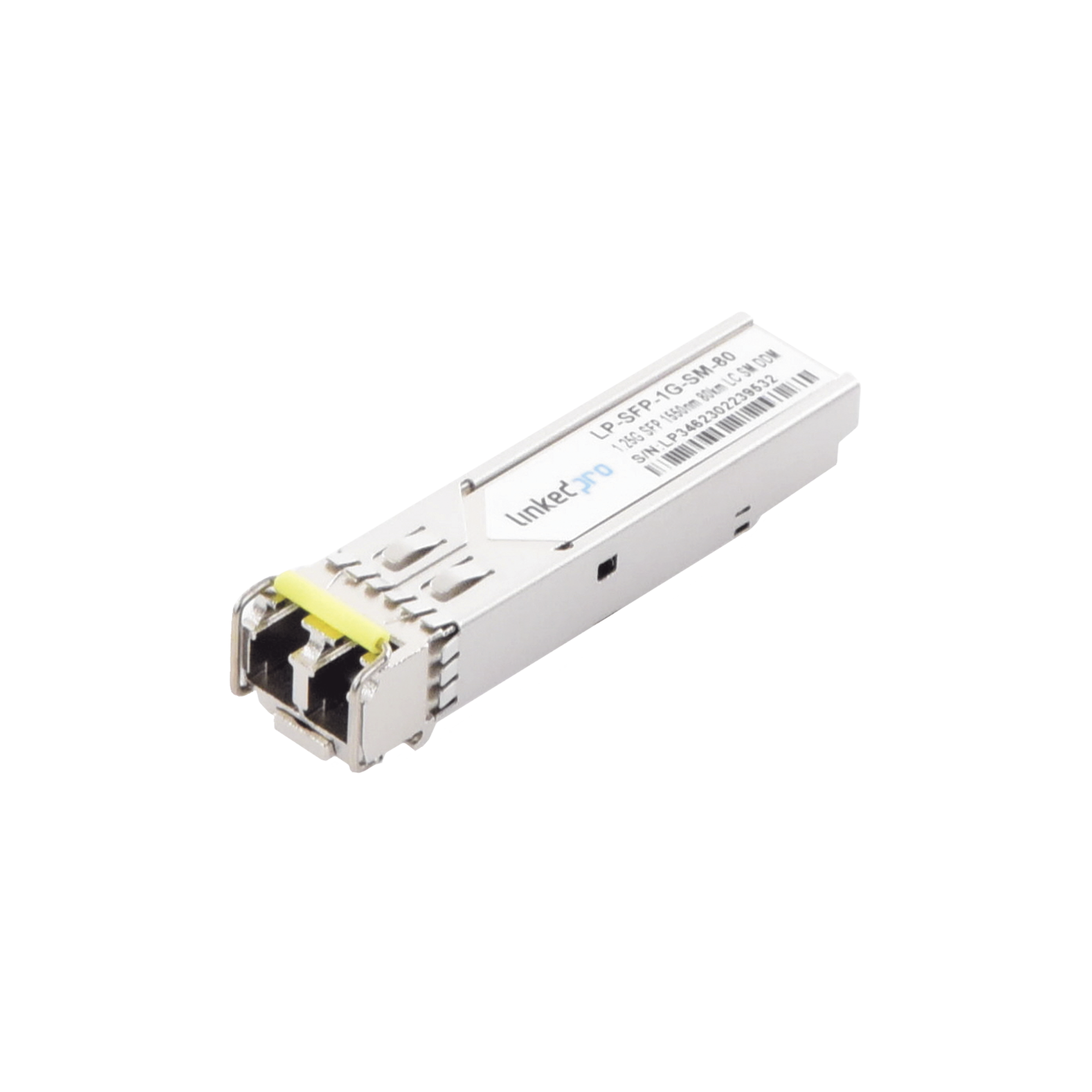 Transceptor Ãptico SFP (Mini-Gbic) / Monomodo 1550 nm / 1.25 Gbps / 1000BASE-ZX / Conectores LC/UPC DÃºplex / DDM / Hasta 80 km