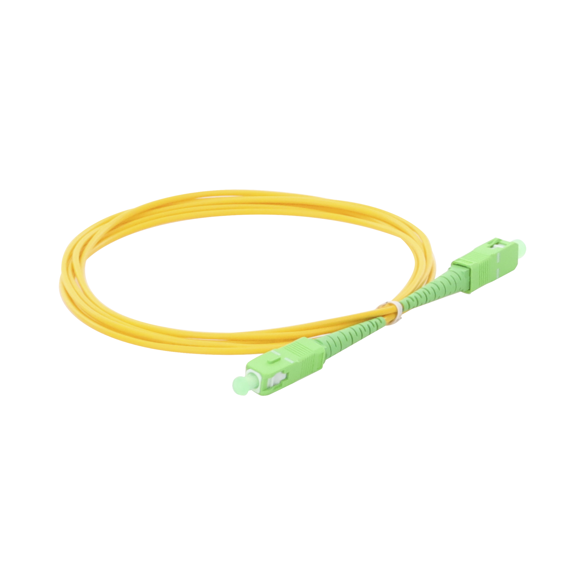 Jumper de Fibra Ãptica Monomodo SC/APC-SC/APC Simplex de 2 metros, 2mm