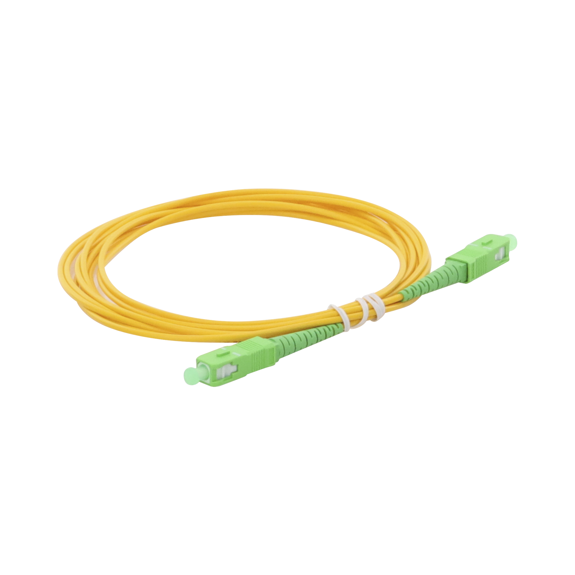 Jumper de Fibra Ãptica Monomodo SC/APC-SC/APC Simplex de 3 metros, 2mm