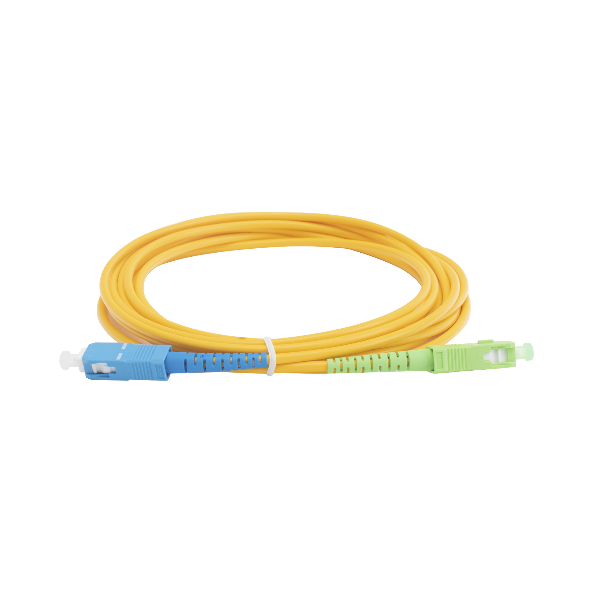 Jumper de Fibra Ãptica Monomodo SC/APC-SC/UPC Simplex de 3 metro, 3mm