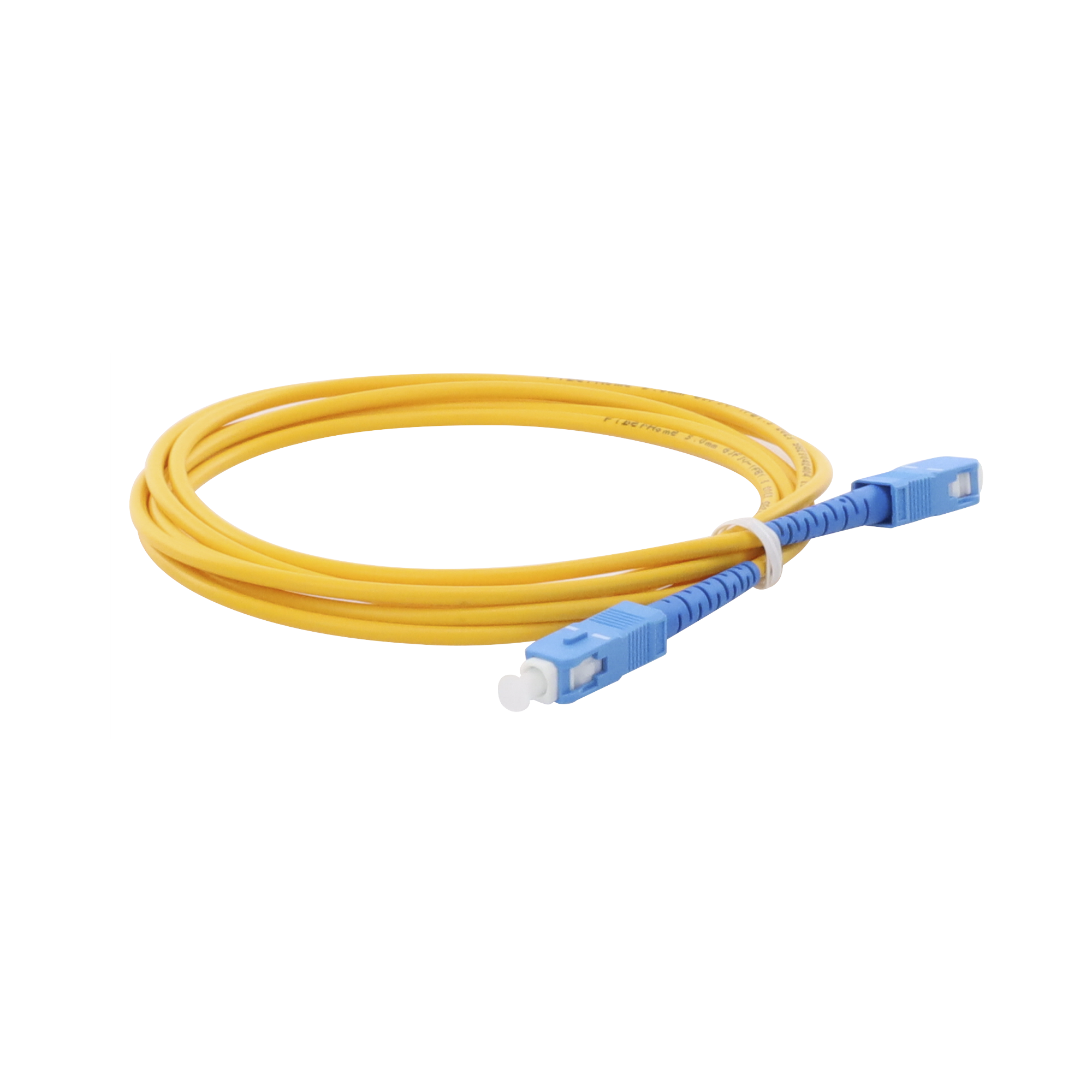 Jumper de Fibra Ãptica Monomodo SC/UPC-SC/UPC Simplex de 2 metros,  3mm