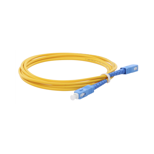 Jumper de Fibra Ãptica Monomodo SC/UPC-SC/UPC Simplex de 2 metros,  3mm