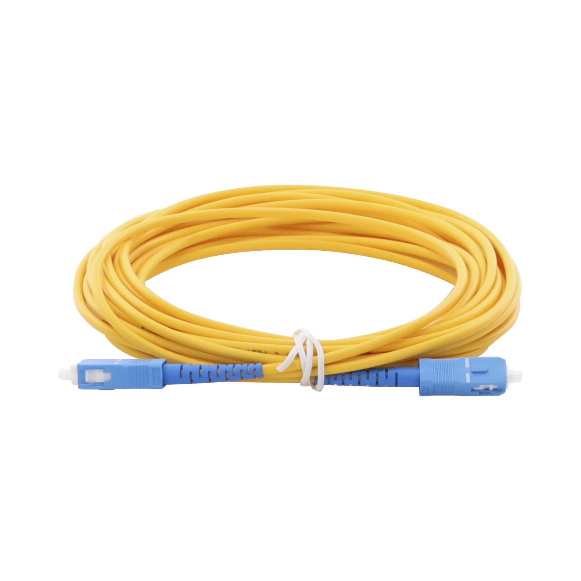 Jumper de Fibra Ãptica Monomodo SC/UPC-SC/UPC Simplex de 6 metro, 3mm