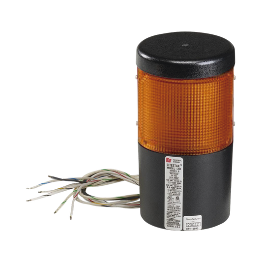 MÃ³dulo de luz LED litestak, 120Vca, ambar