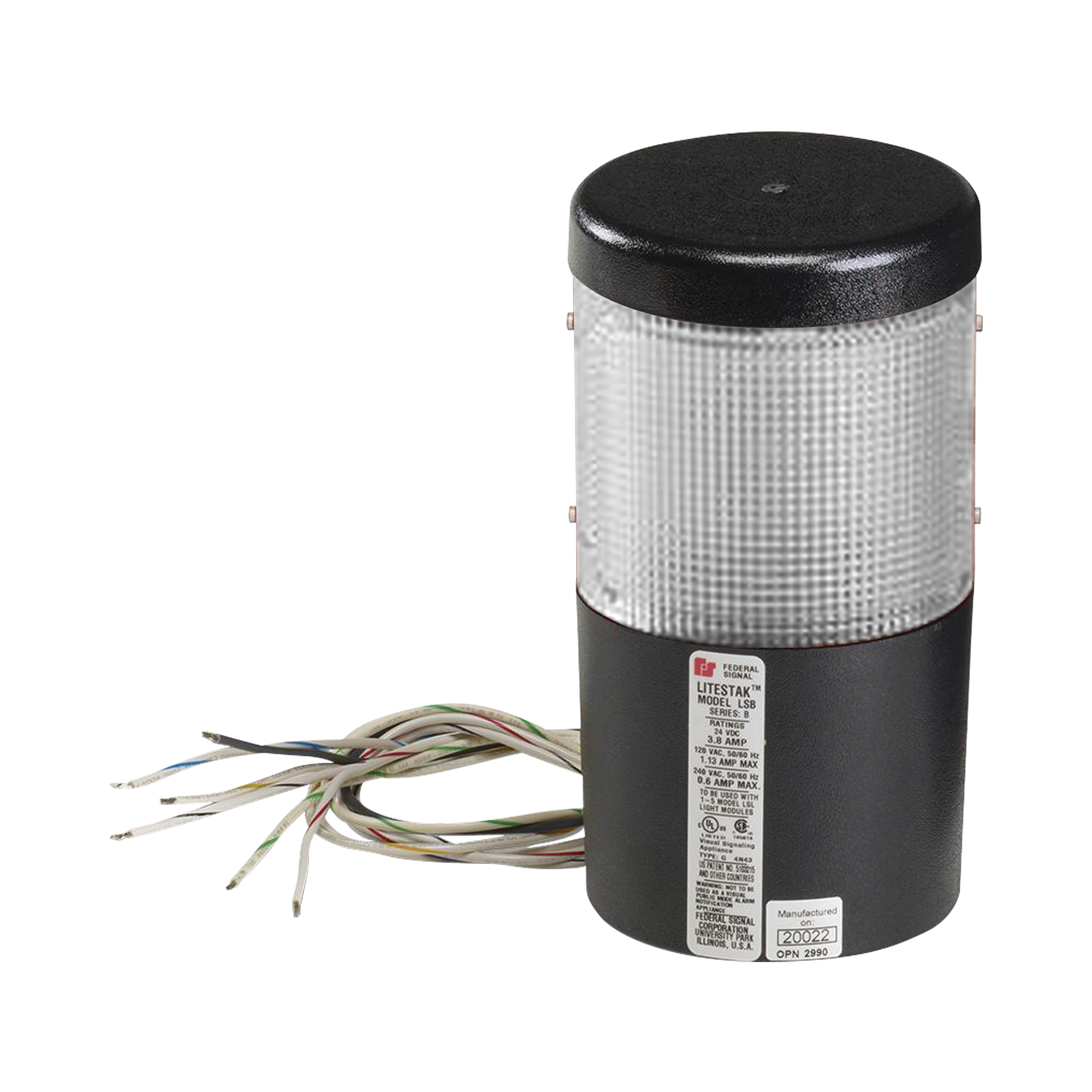 MÃ³dulo de luz LED litestak, 120Vca, claro