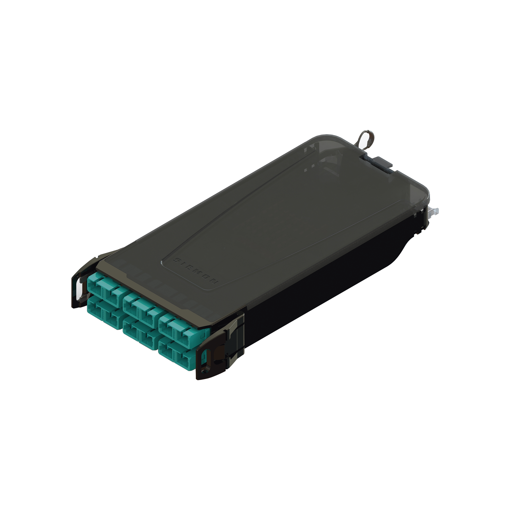 Cassette para empalme (FusiÃ³n) LightVerse, Hasta 12 fibras, Conectores  SC/UPC "Shuttered", para fibra Multimodo OM3, 900um, 1 metro