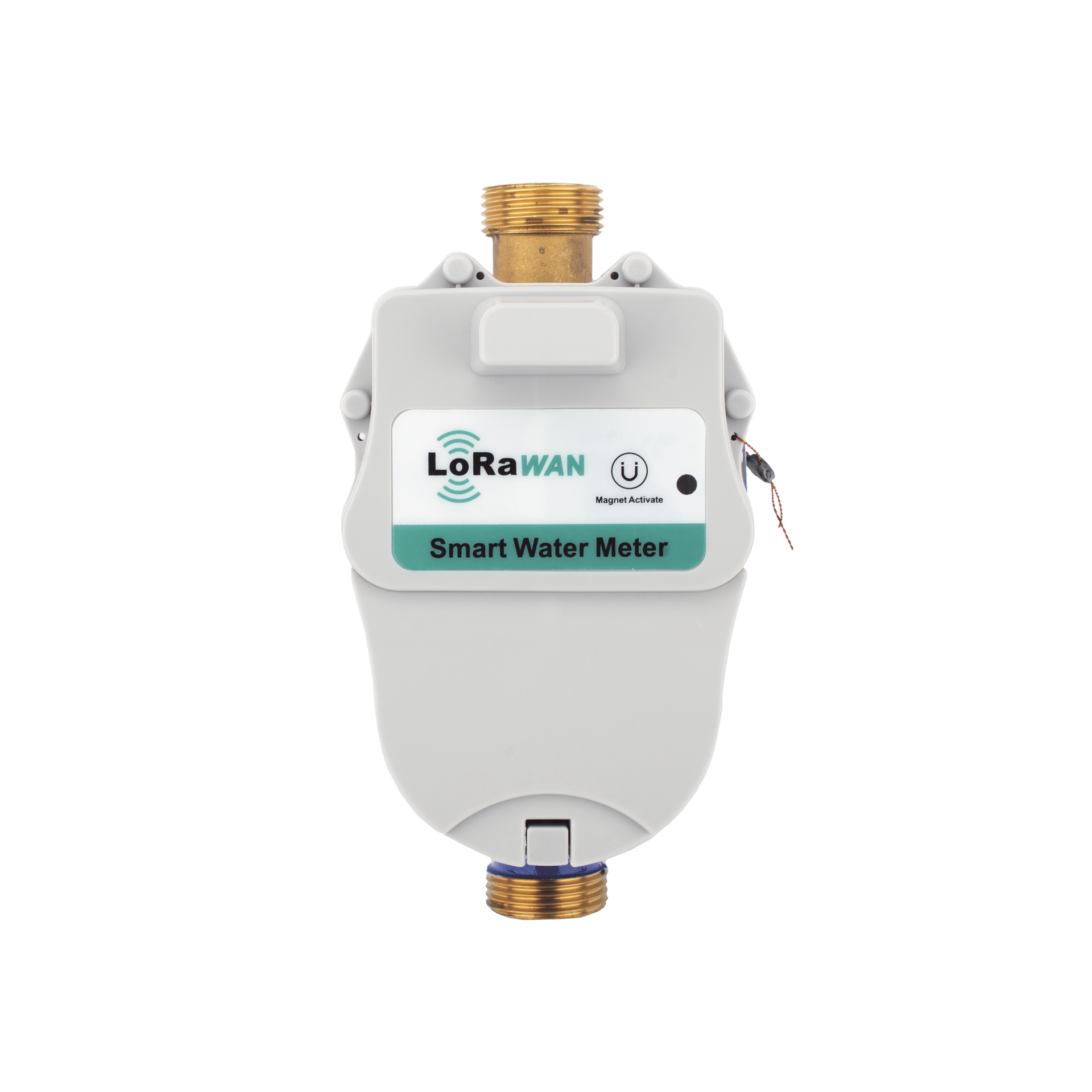 FLUJOMETRO DE AGUA  LORAWANÂ® PARA TUBERIA DE 3/4 PULGADA CON VALVULA DE CORTE DE FLUJO