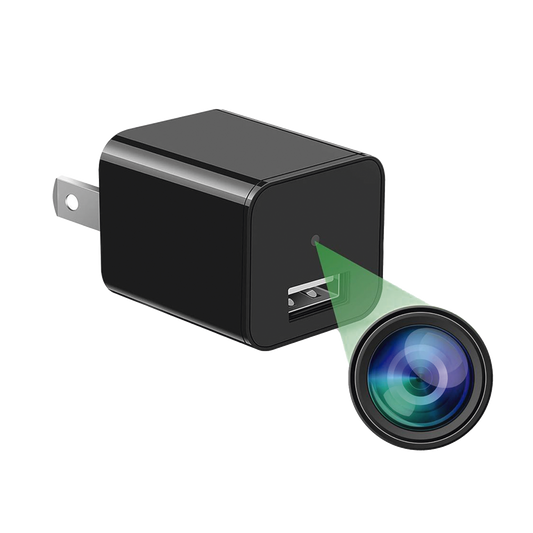 CÃ¡mara Oculta en Cargador de Pared (Spyce Camera) / Memoria de 8GB / ResoluciÃ³n 2 Megapixel (1080P) / GrabaciÃ³n Continua o por Movimiento