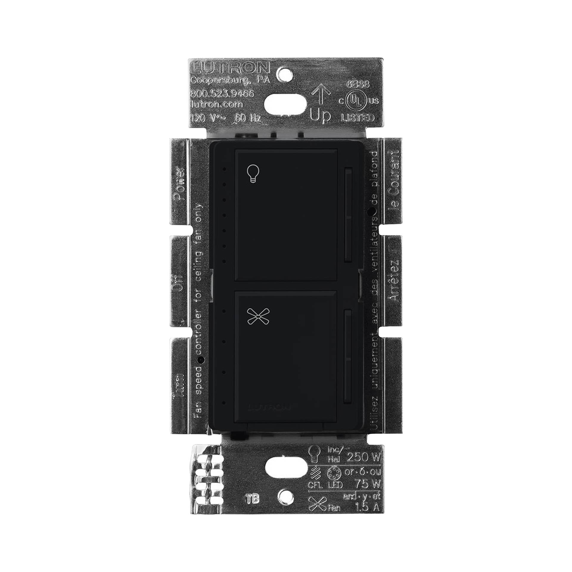 Control de ventilador y regulador de intensidad para LED