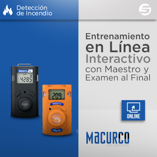 Curso  Virtual TÃ©cnico - Comercial Macurco en DetecciÃ³n de Gases