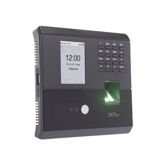 Lector de Reconocimiento Facial y Huella Digital / 100 Rostros / 500 huellas / Soporta DDNS con BIOTIMEPRO / FunciÃ³n ADMS INCLUIDA