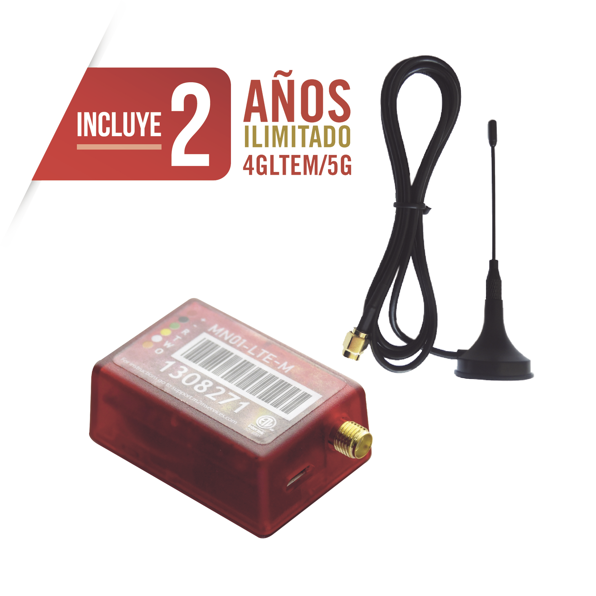 Comunicador LTE 5G Dual SIM / INCLUYE 2 AÃOS 4G/5G sin Limites / ÃNICO ProgramaciÃ³n Remota DSC/HONEYWELL / Cero ConfiguraciÃ³n / Compatible Honeywell/DSC/CROW/PIMA