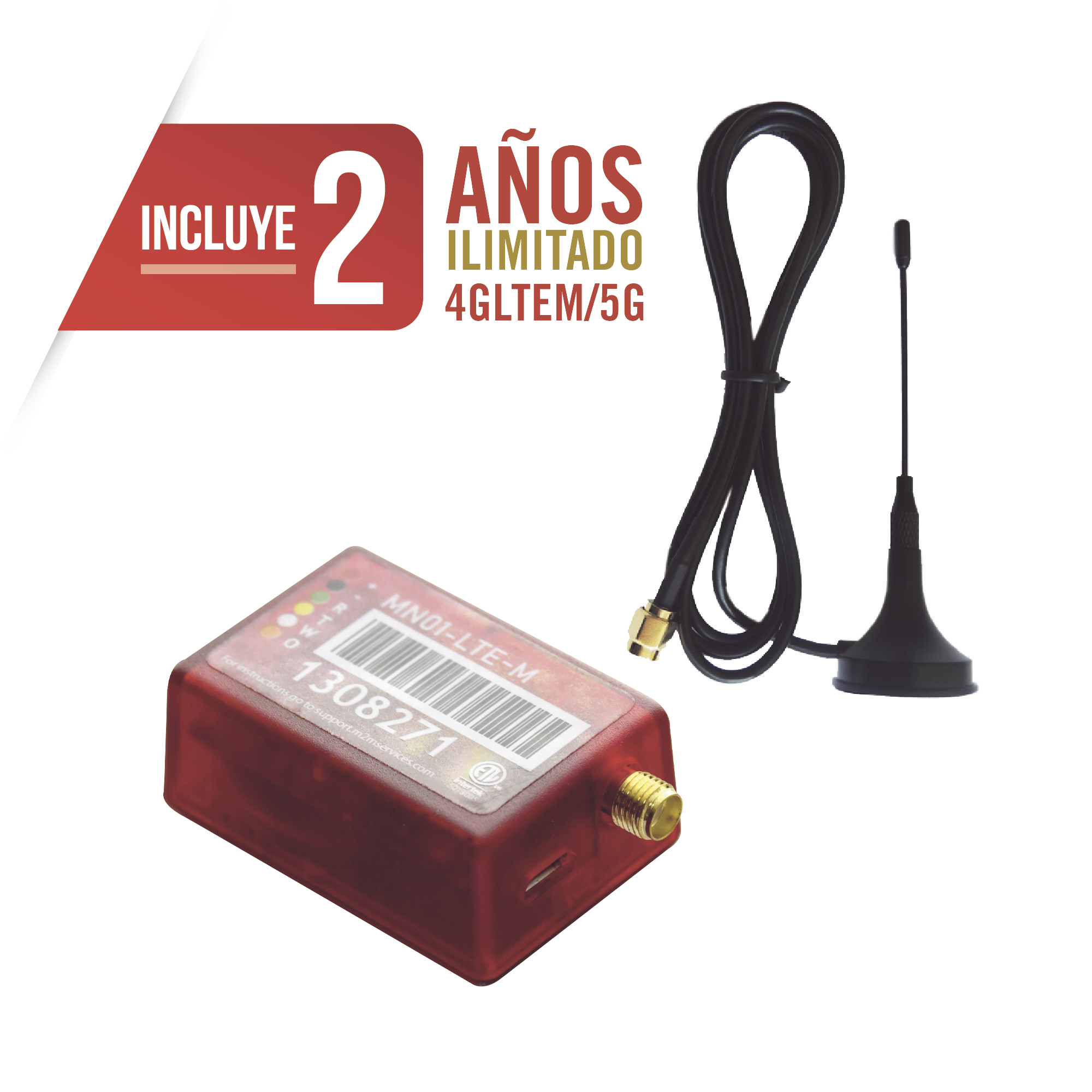 Comunicador LTE 5G Dual SIM / INCLUYE 2 AÃOS 4G/5G sin Limites / ÃNICO ProgramaciÃ³n Remota DSC/HONEYWELL / Cero ConfiguraciÃ³n / Compatible Honeywell/DSC/CROW/PIMA