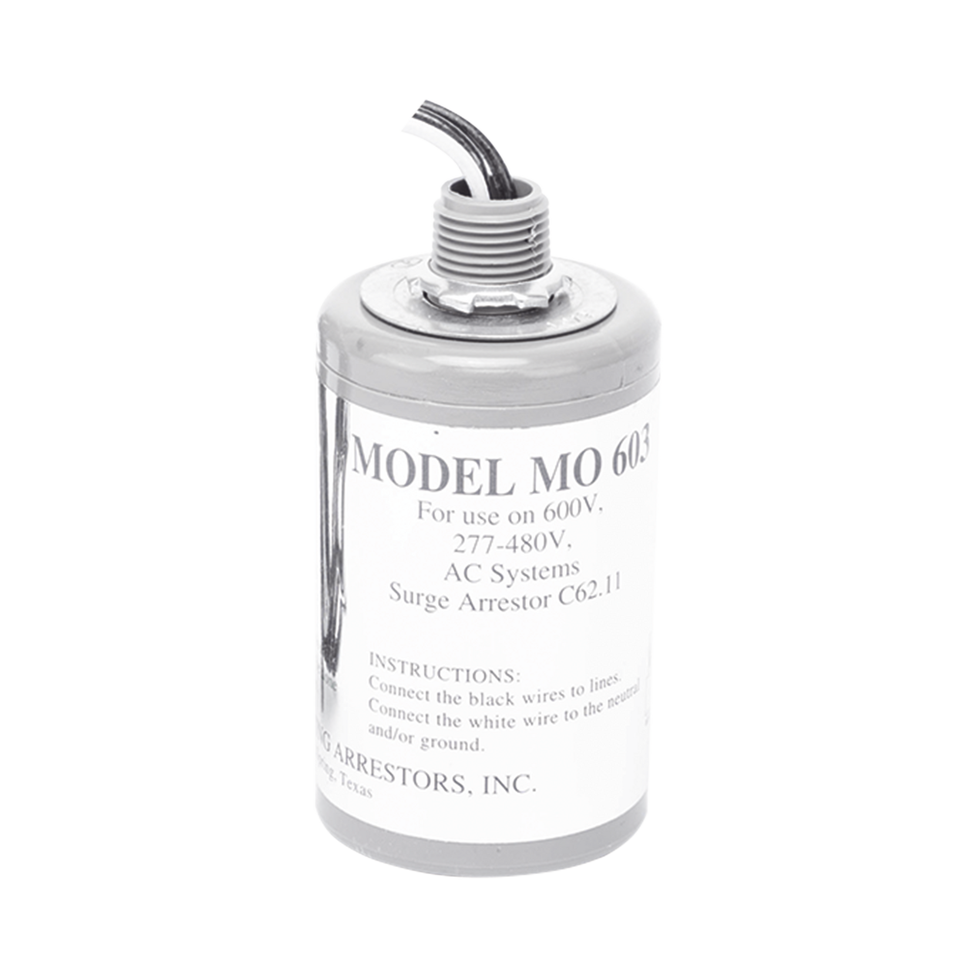 Supresor de Picos Transitorios de Voltaje, para uso en Corriente Alterna en Sistemas Trifasicos de  277-480 Vca.