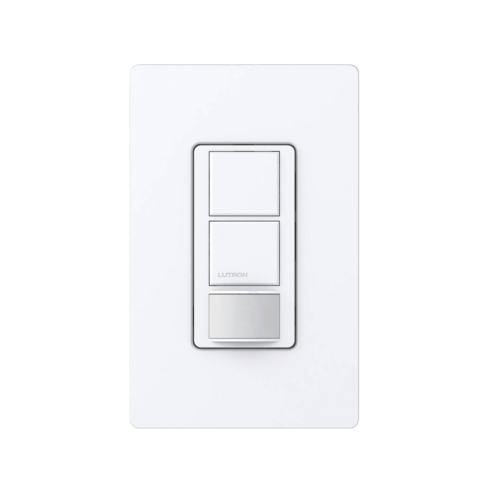 (XCT) Apagador doble con sensor de presencia, ideal para salas de entretenimiento, conferencia, etc.