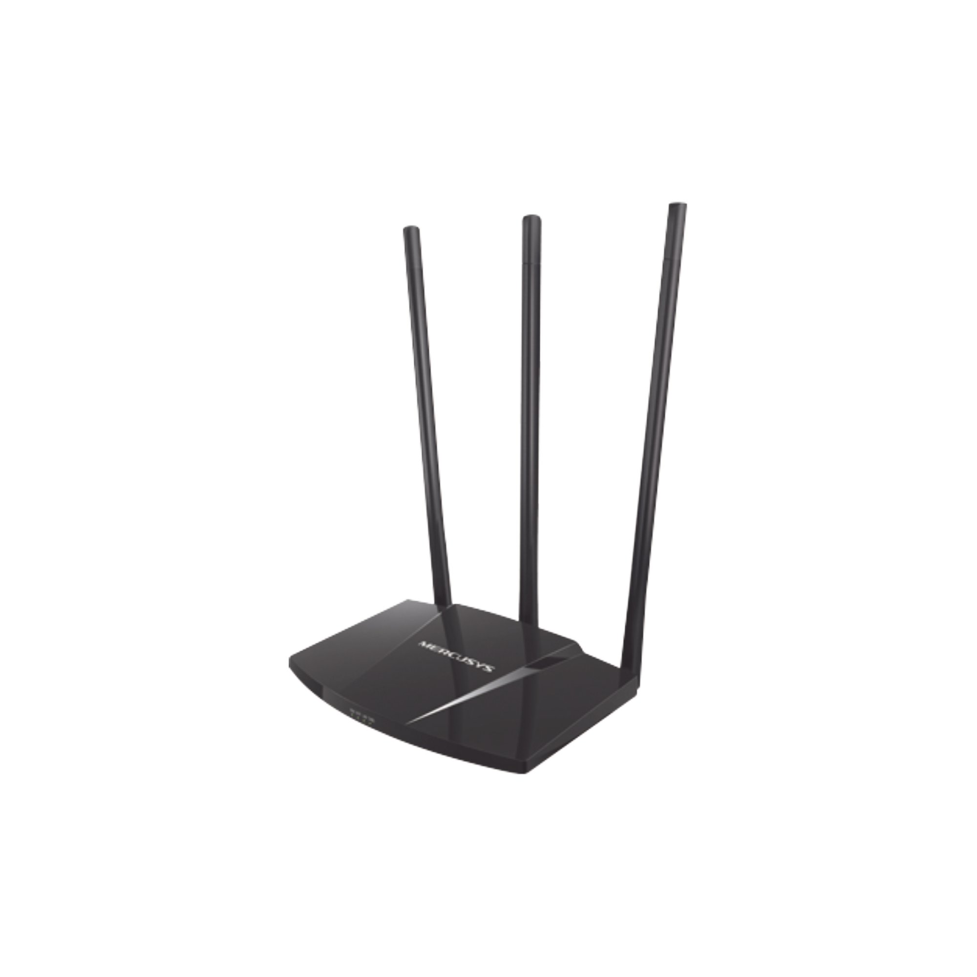 Router N de alta potencia 300 Mbps / 1 Puerto WAN 10/100 / 3 Puertos LAN 10/100 / Chip PA (potencia transmisiÃ³n 2x) / 3 Antenas de 7 dBi