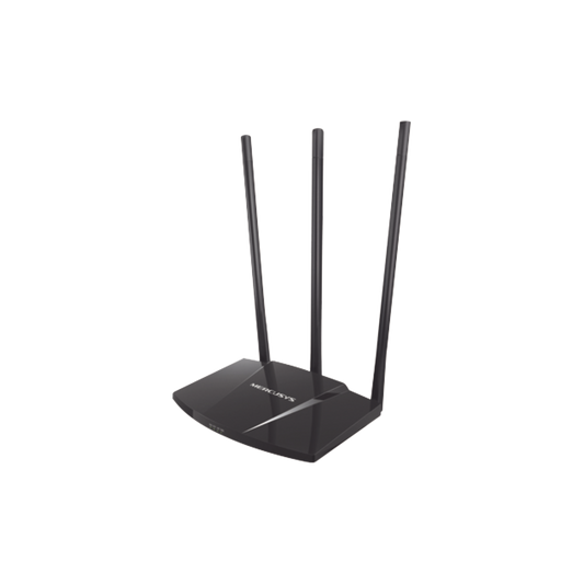 Router N de alta potencia 300 Mbps / 1 Puerto WAN 10/100 / 3 Puertos LAN 10/100 / Chip PA (potencia transmisiÃ³n 2x) / 3 Antenas de 7 dBi