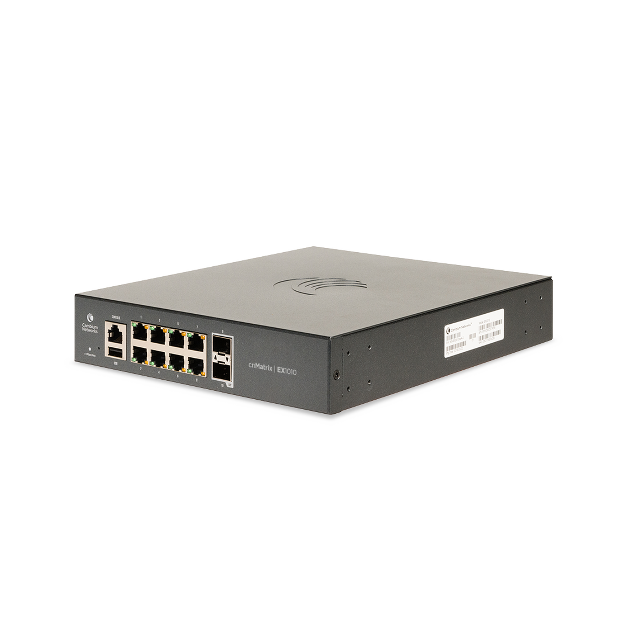 Switch cnMatrix EX1010  de 8 puertos Gigabit Ethernet y 2 SFP, Capa 2,  gestiÃ³n en la nube