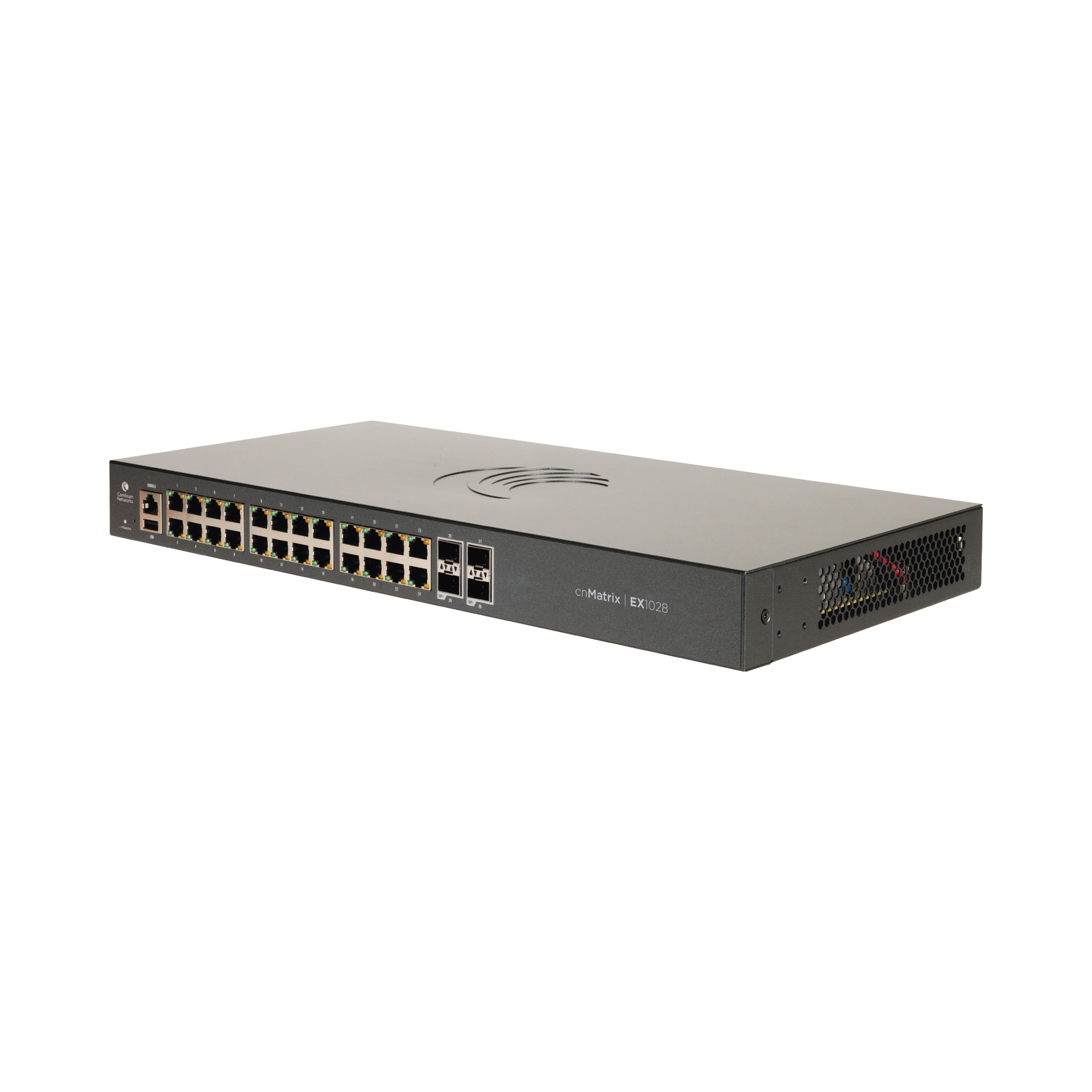 Switch cnMatrix EX1028  de 24 puertos Gigabit Ethernet y 4 SFP, Capa 2,  gestiÃ³n en la nube