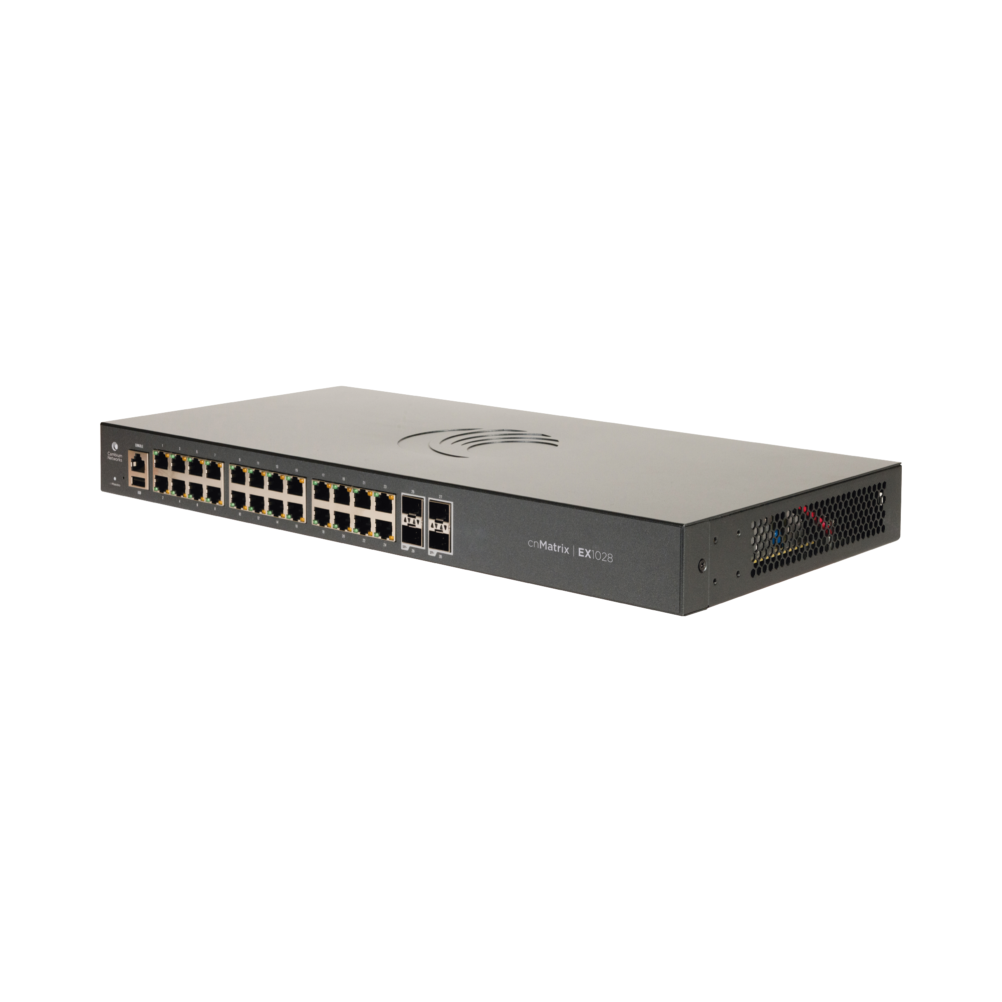 Switch cnMatrix EX1028  de 24 puertos Gigabit Ethernet y 4 SFP, Capa 2,  gestiÃ³n en la nube