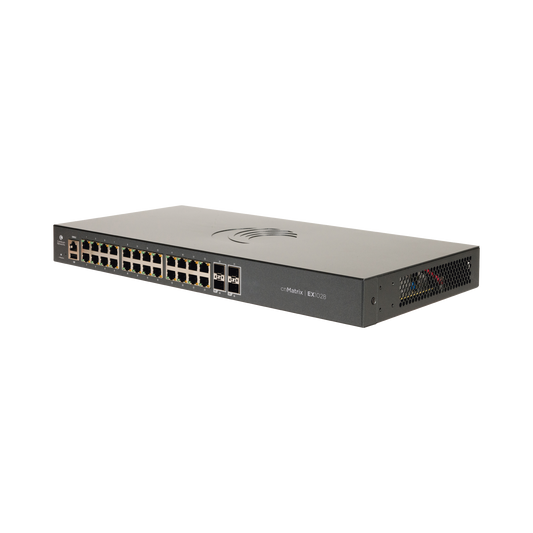 Switch cnMatrix EX1028  de 24 puertos Gigabit Ethernet y 4 SFP, Capa 2,  gestiÃ³n en la nube