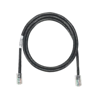 Cable de parcheo UTP CategorÃ­a 5e, con plug modular en cada extremo - 6 m. - Negro